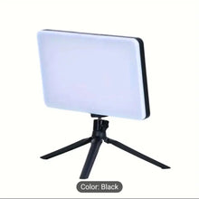 10-Inch LED Flat Panel Light with Tripod Adjustable Brightness