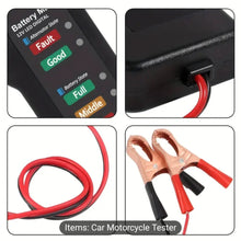 12v Universal Car Motorcycle Battery Digital Tester
