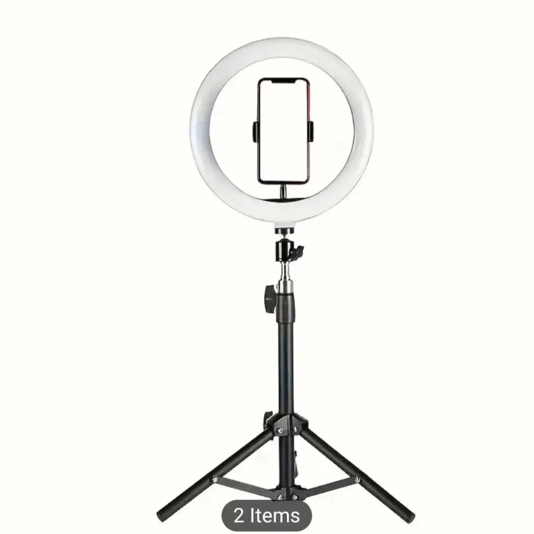26cm LED Ring Fill Light with Adjustable Tripod