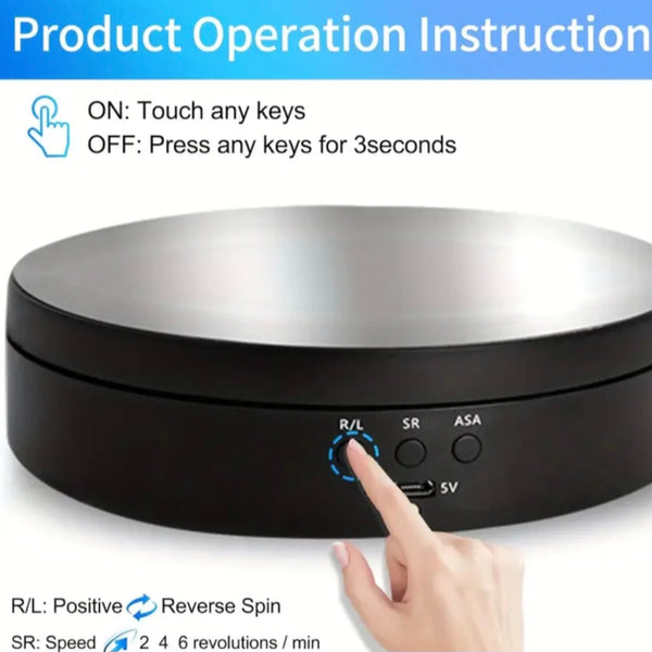 360 Degree Photography Turntable