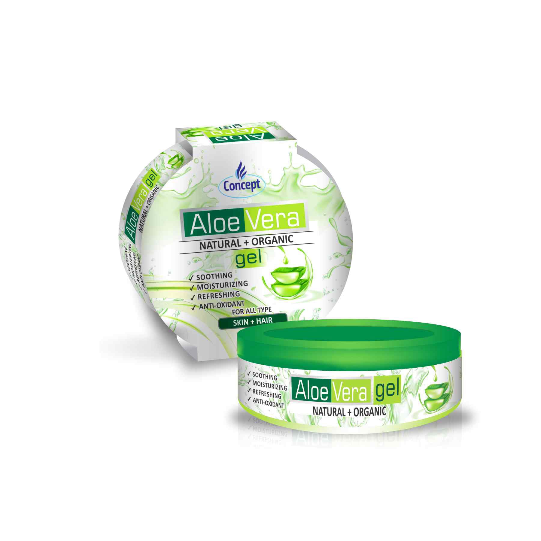 Aloevera Gel For Skin & Hair