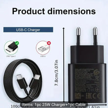 Android Charger 25W, for Samsung Charger, Super Fast Charging USB C Block, Type C