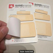 Band Aid Sticky Notes – Cute Band Memo Pads | 3 Sizes, Reusable Adhesive Memos for Notes & Reminders