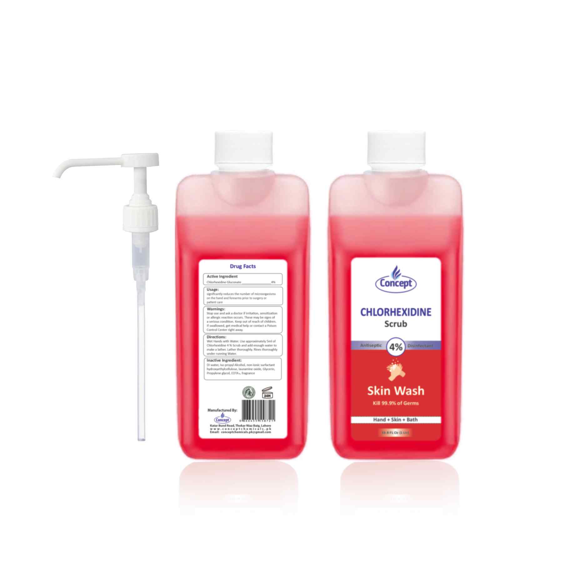 Chlorohexidine Scrub  4%