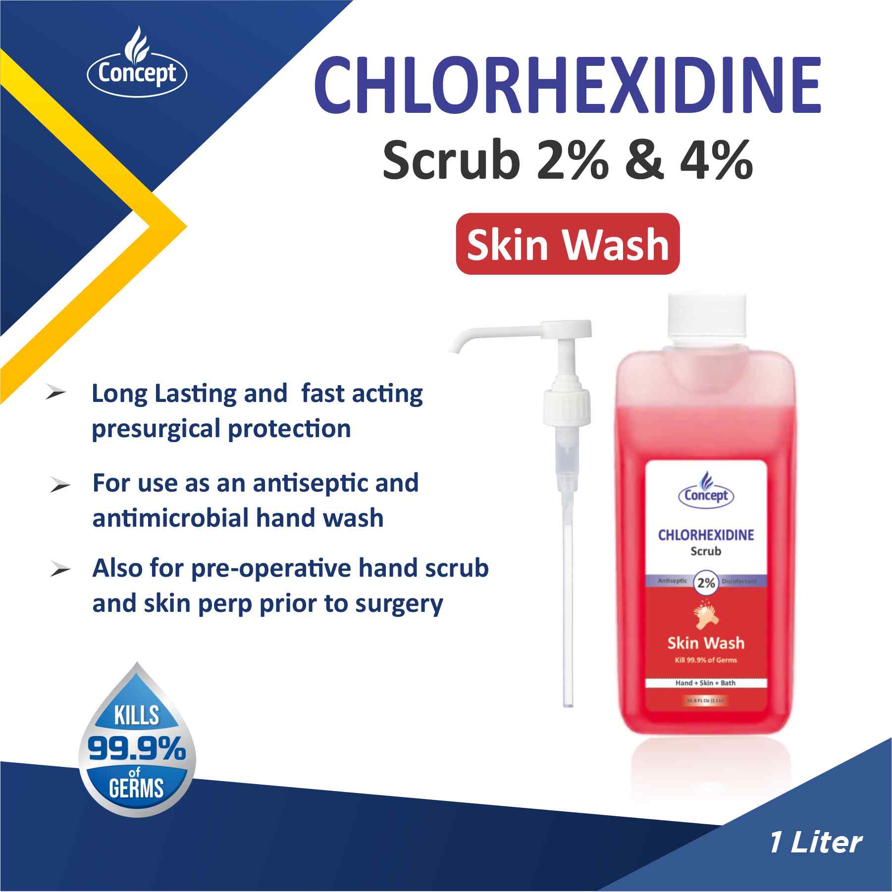 Chlorohexidine Scrub  4%