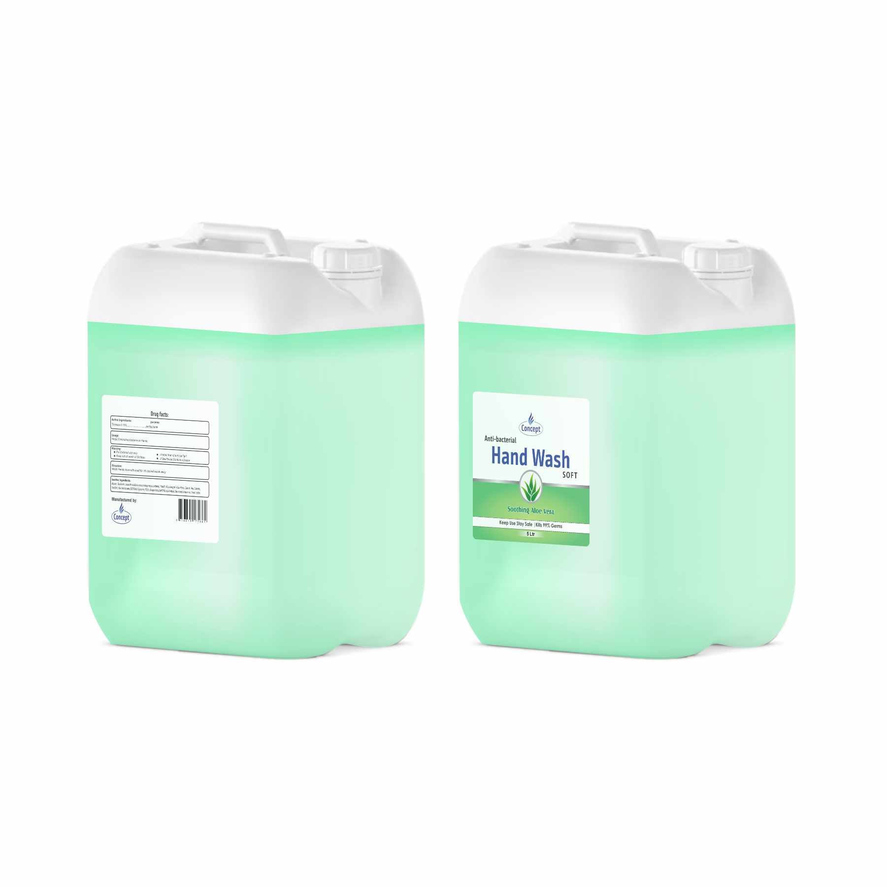 ALOVERA CLEAR HAND WASH 5 LTR