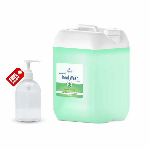ALOVERA CLEAR HAND WASH 5 LTR