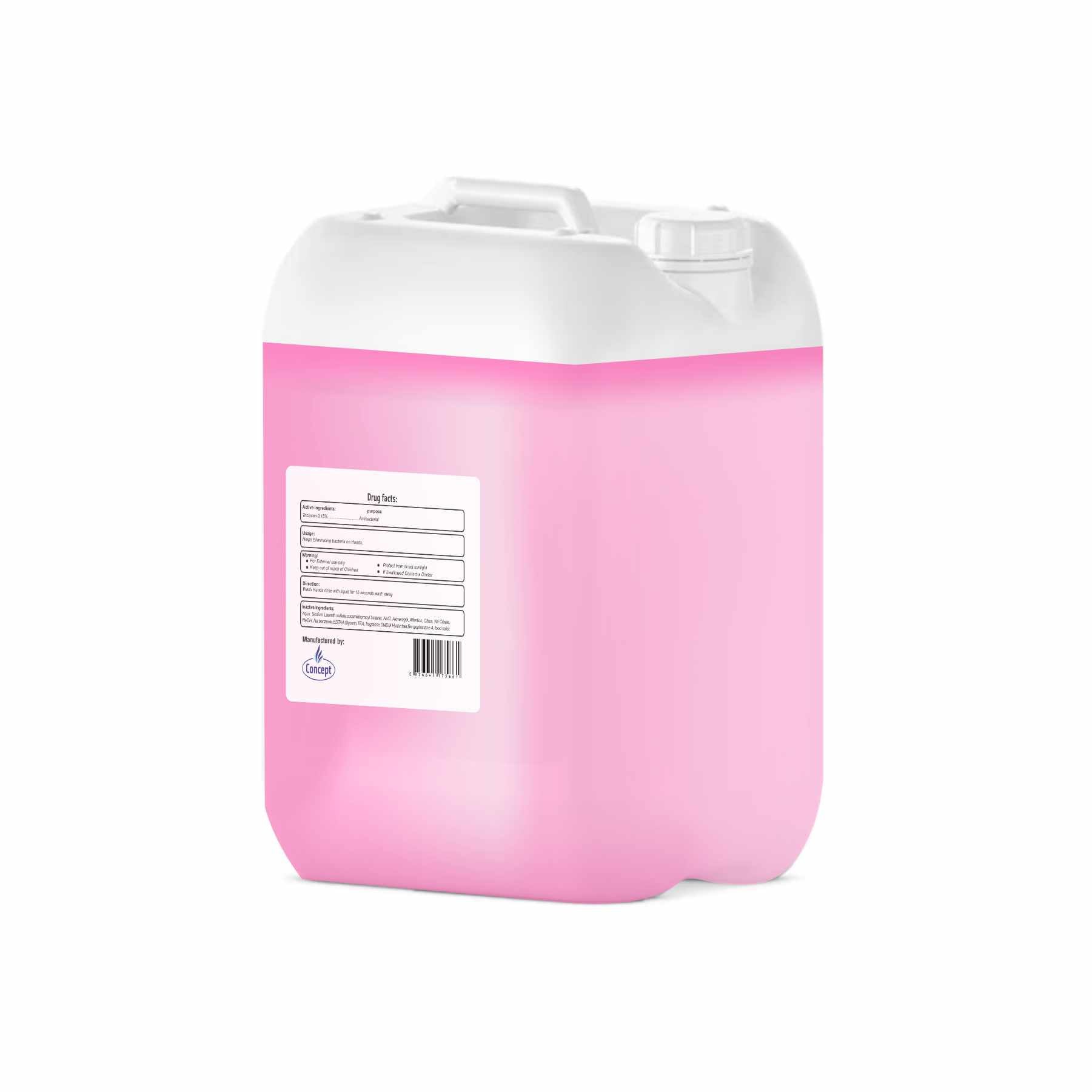 ROSE CLEAR HAND WASH  5 LTR