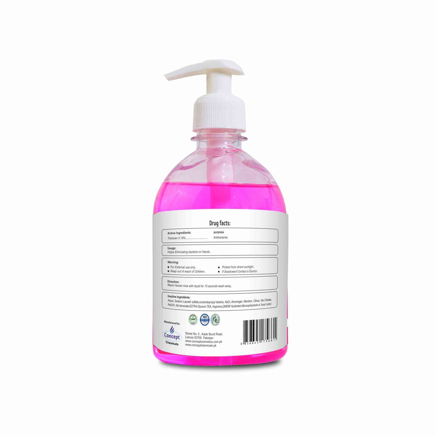 Clear Hand Wash Rose