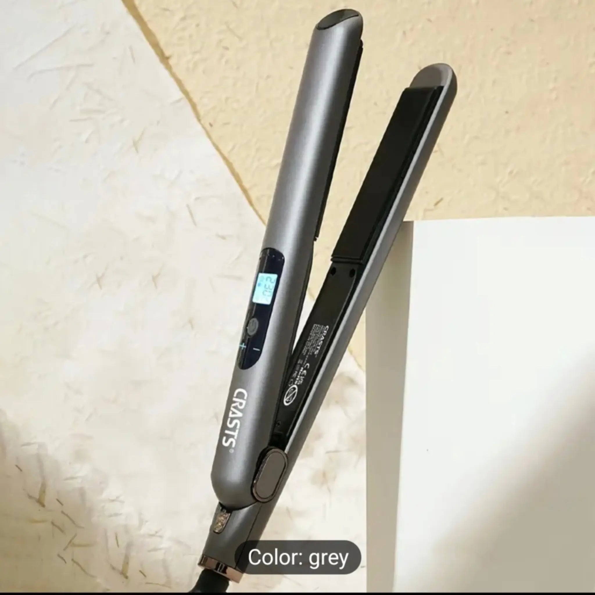 CRASTS Sleek Ceramic Flat Iron 2 in 1 Dual