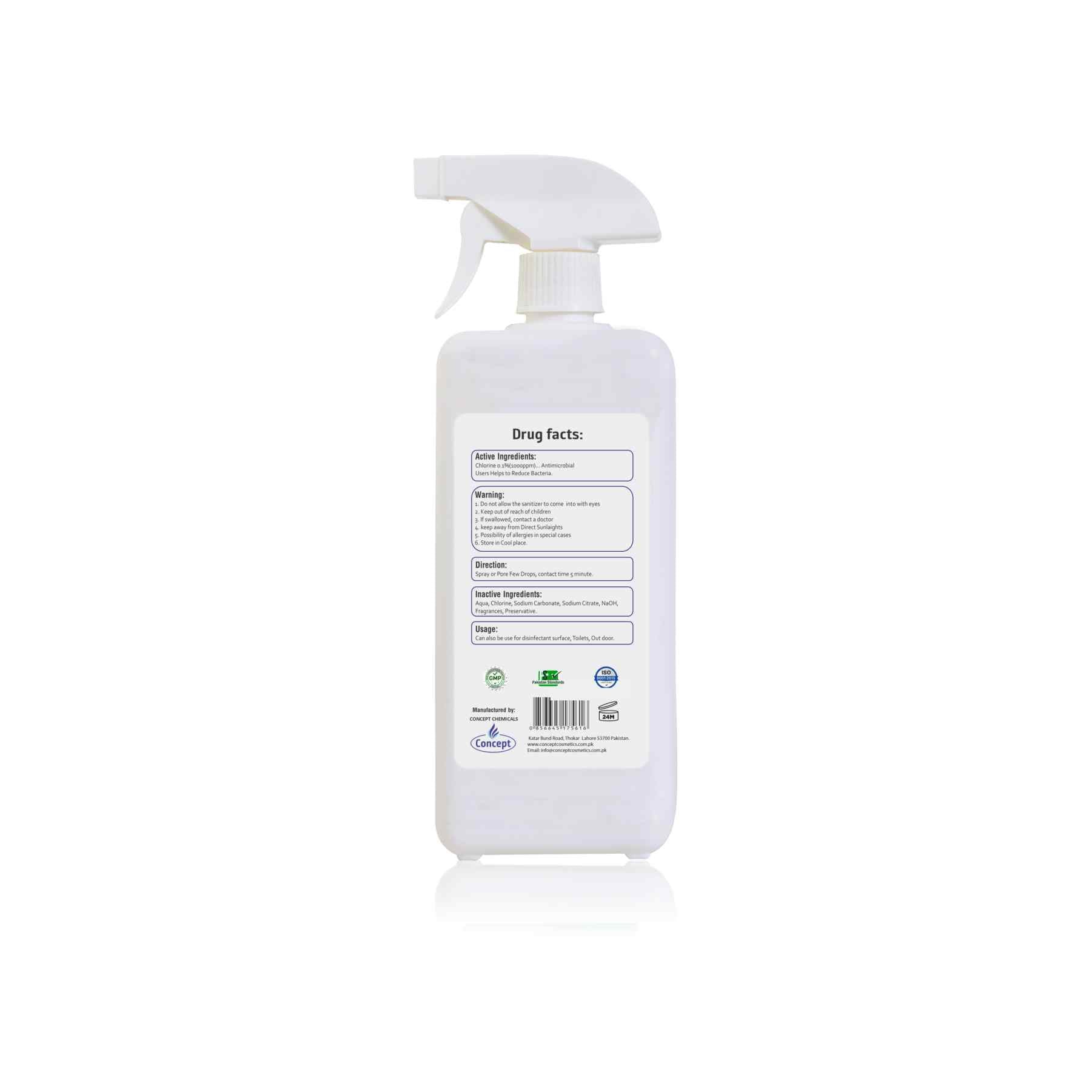 Disinfectant Spray CL2 1 Litre