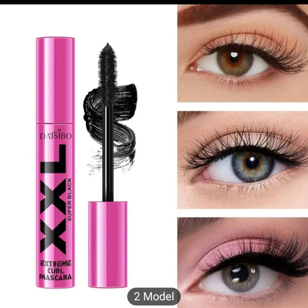 Daisibo 4D Silk Fiber Lash Mascara – Extreme Curl, Length & Volume | Waterproof, Smudge-Proof, Long-Lasting Black Mascara for All Skin Types