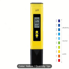 Imported Digital PH Meter for Water – High-Precision 0.01 PH Tester with 3 Calibration Powders | 0-14 PH Range, 154mm Portable Pen for Hydroponics, Pools, Drinking Water, and Aquariums