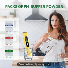 Imported Digital PH Meter for Water – High-Precision 0.01 PH Tester with 3 Calibration Powders | 0-14 PH Range, 154mm Portable Pen for Hydroponics, Pools, Drinking Water, and Aquariums