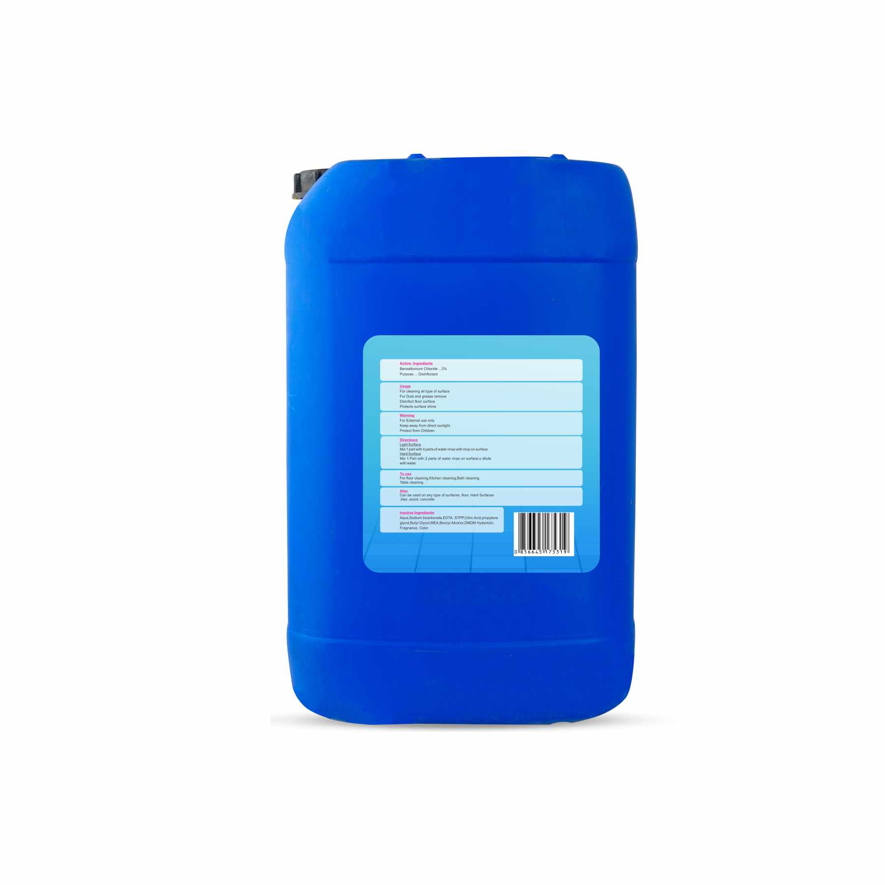 Floor Disinfectant Liquid 30 Litre