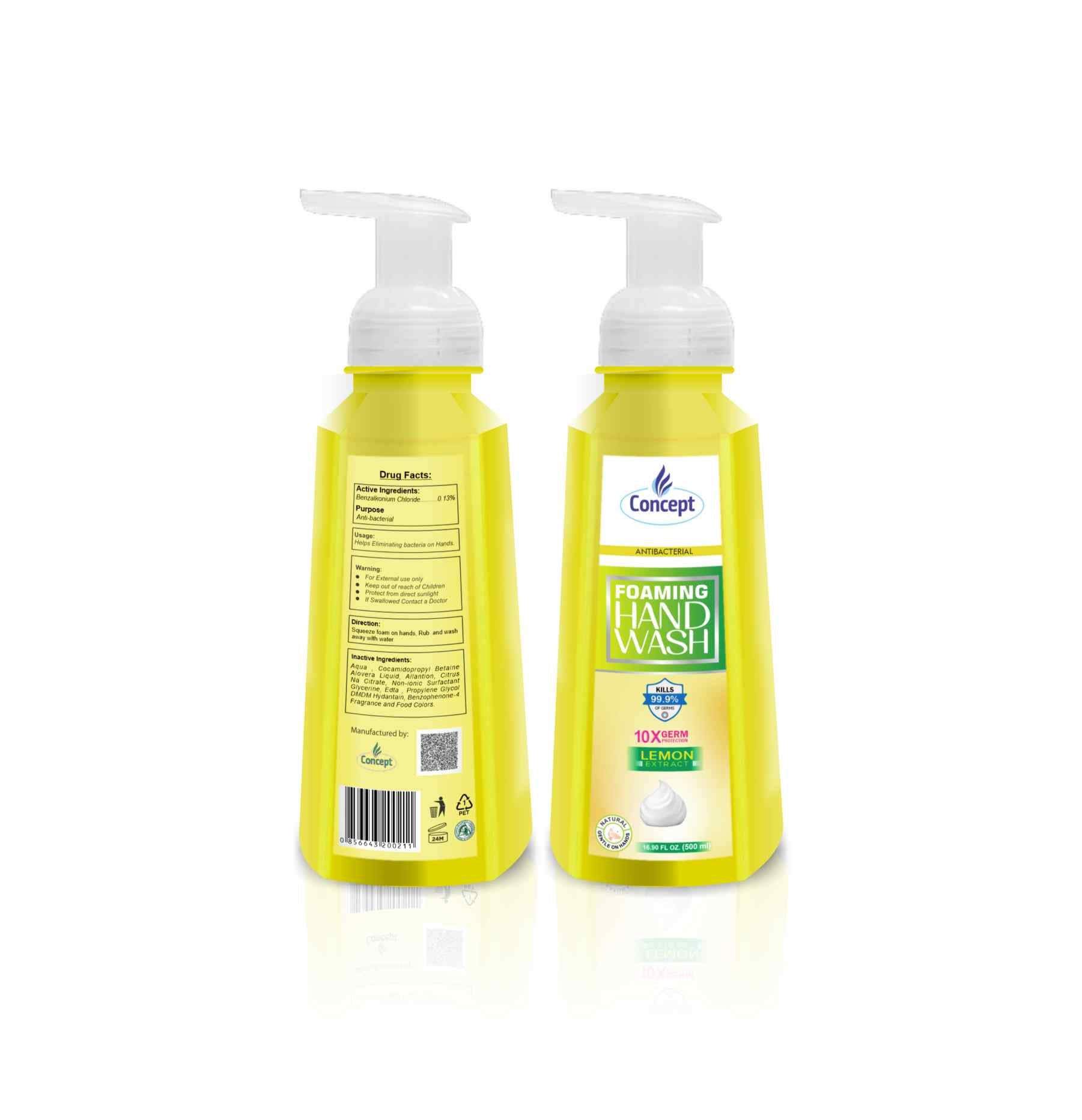 Foaming Hand Wash Lemon 500ML