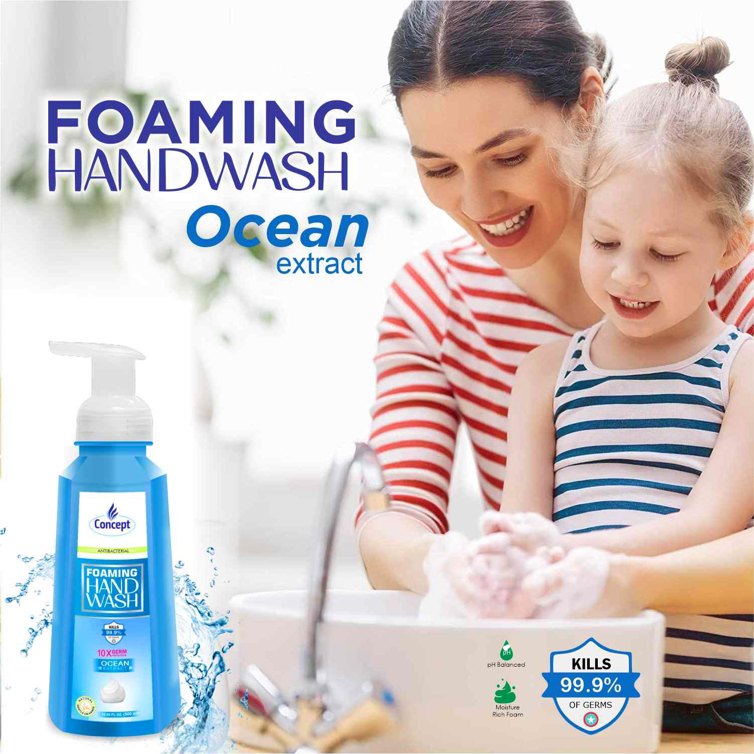 Foaming Hand Wash Ocean 500ML