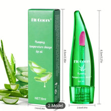 Fit Colors Aloe Vera Temperature-Sensitive Color-Changing Lip Gloss – Nourishing & Moisturizing Lip Lacquer with Pepper Lip Oil