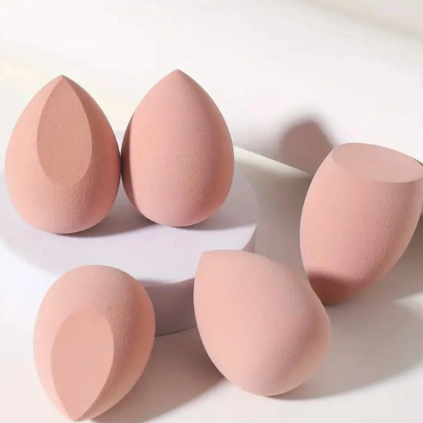 Imported Flawless Makeup Sponge Beauty Blender – Soft & Reusable Applicator for Foundation, Cream, Liquid & Powder Blending   Latex-Free Cosmetic Puff