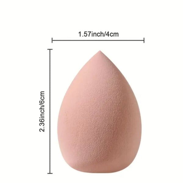 Imported Flawless Makeup Sponge Beauty Blender – Soft & Reusable Applicator for Foundation, Cream, Liquid & Powder Blending   Latex-Free Cosmetic Puff