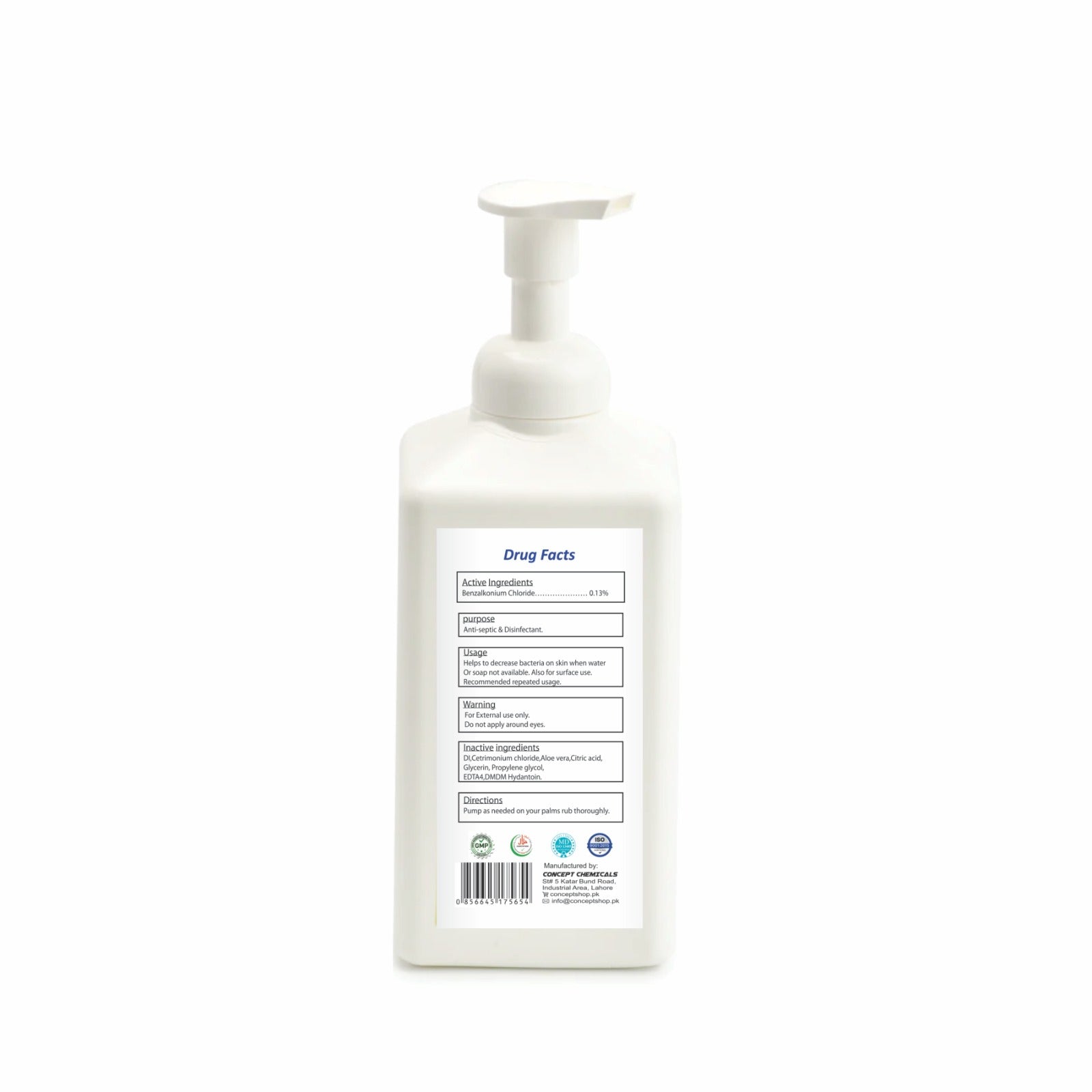 Foaming Hand Sanitizer 1 Litre
