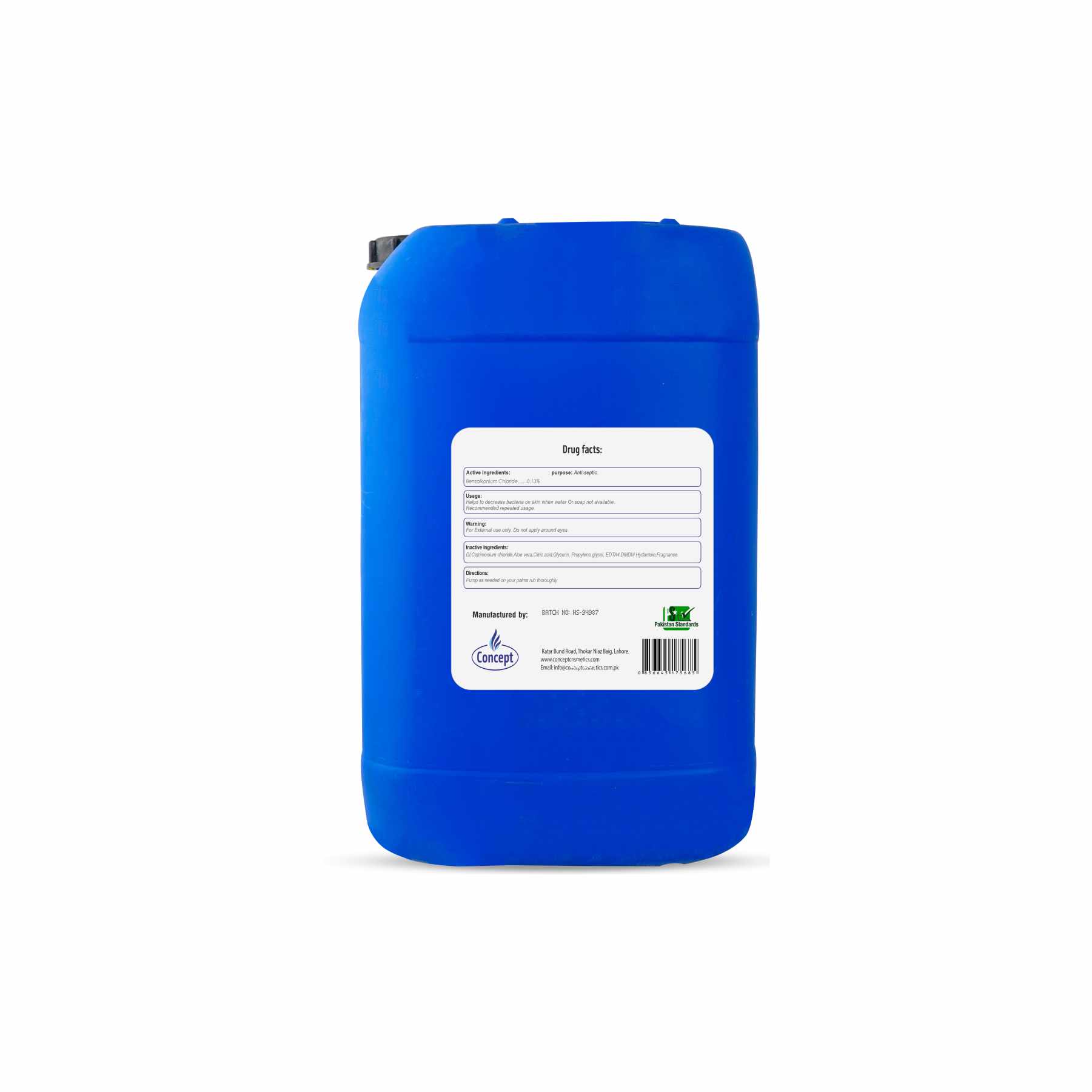 Foaming Hand Sanitizer 30 Litre