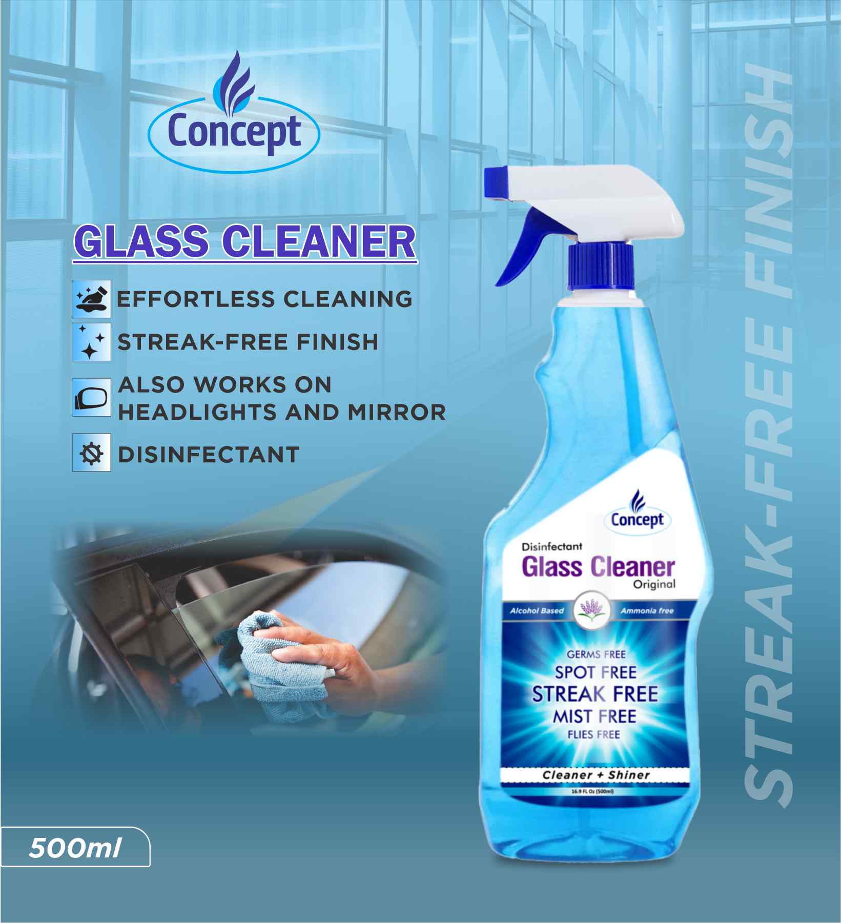 Glass Cleaner 500ML
