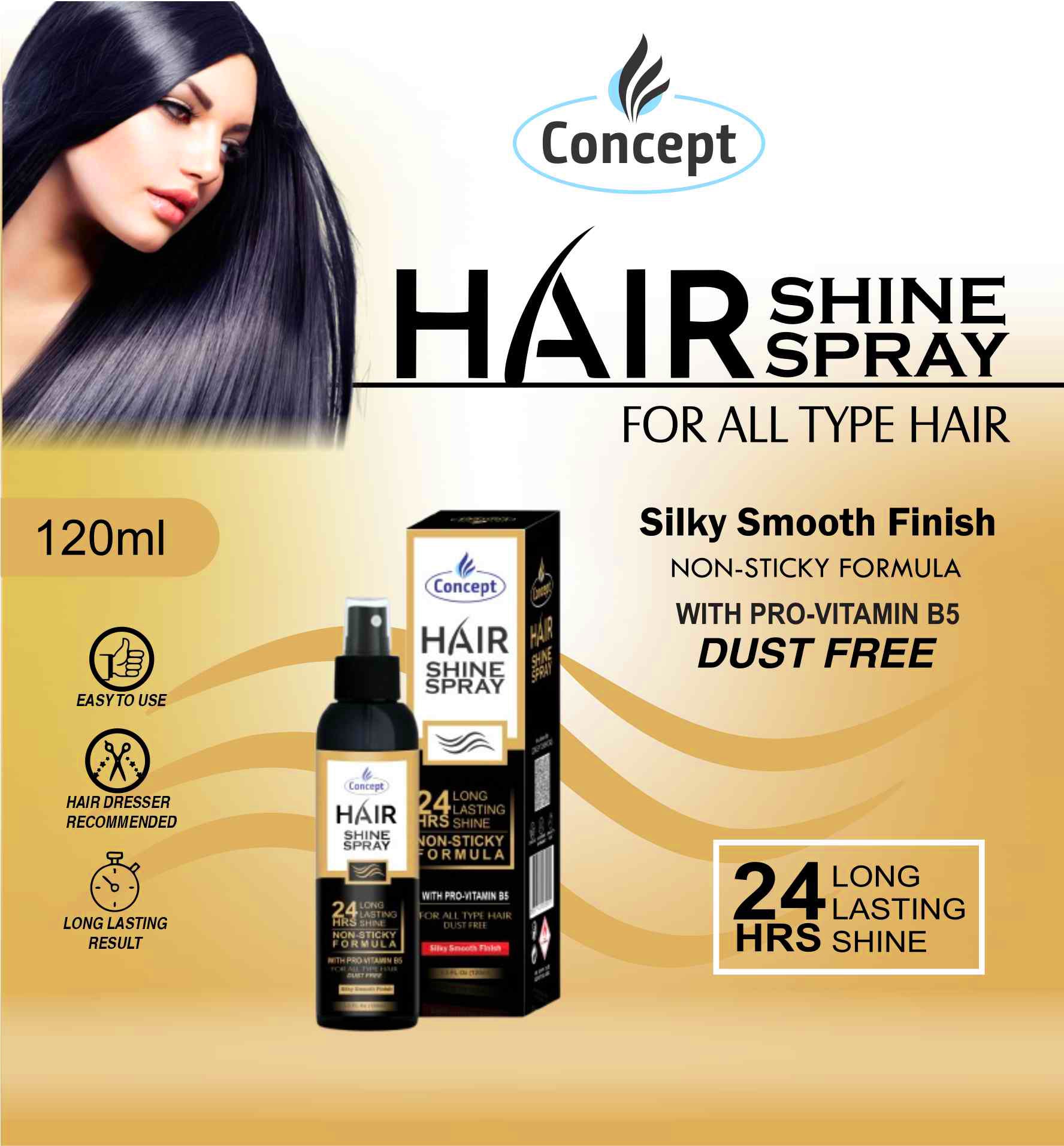 Hair Shine Spray 120ML