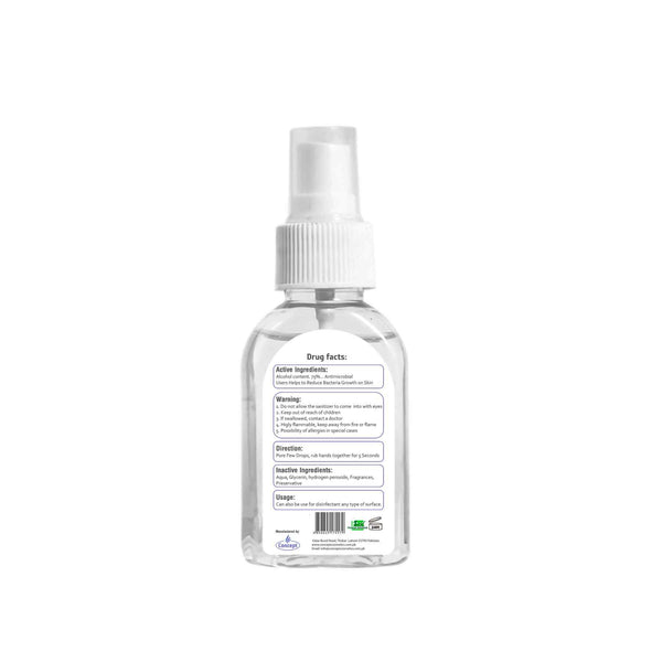 Hand Sanitizer liquid spray 60ML
