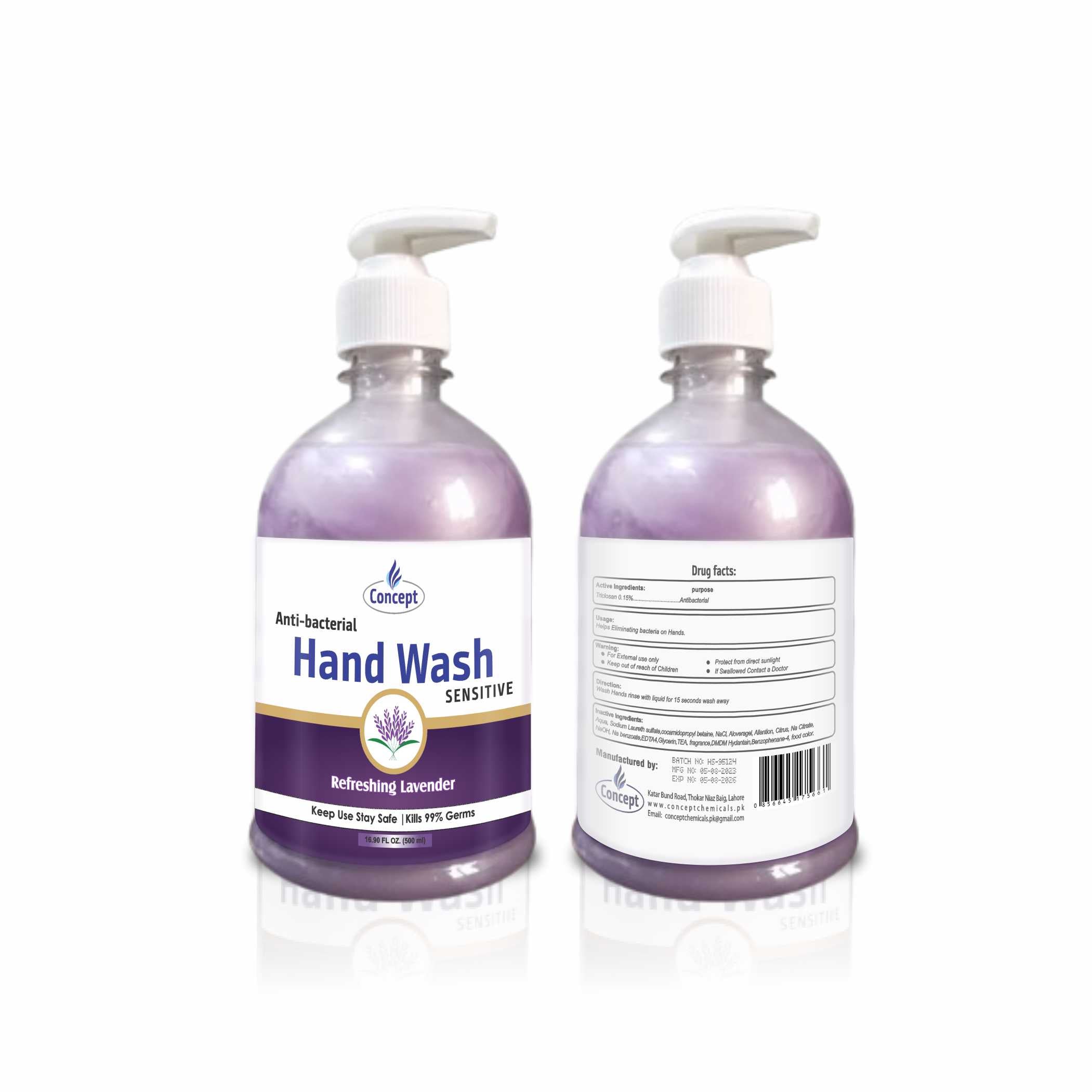 Hand Wash Pearl Lavender 500ML