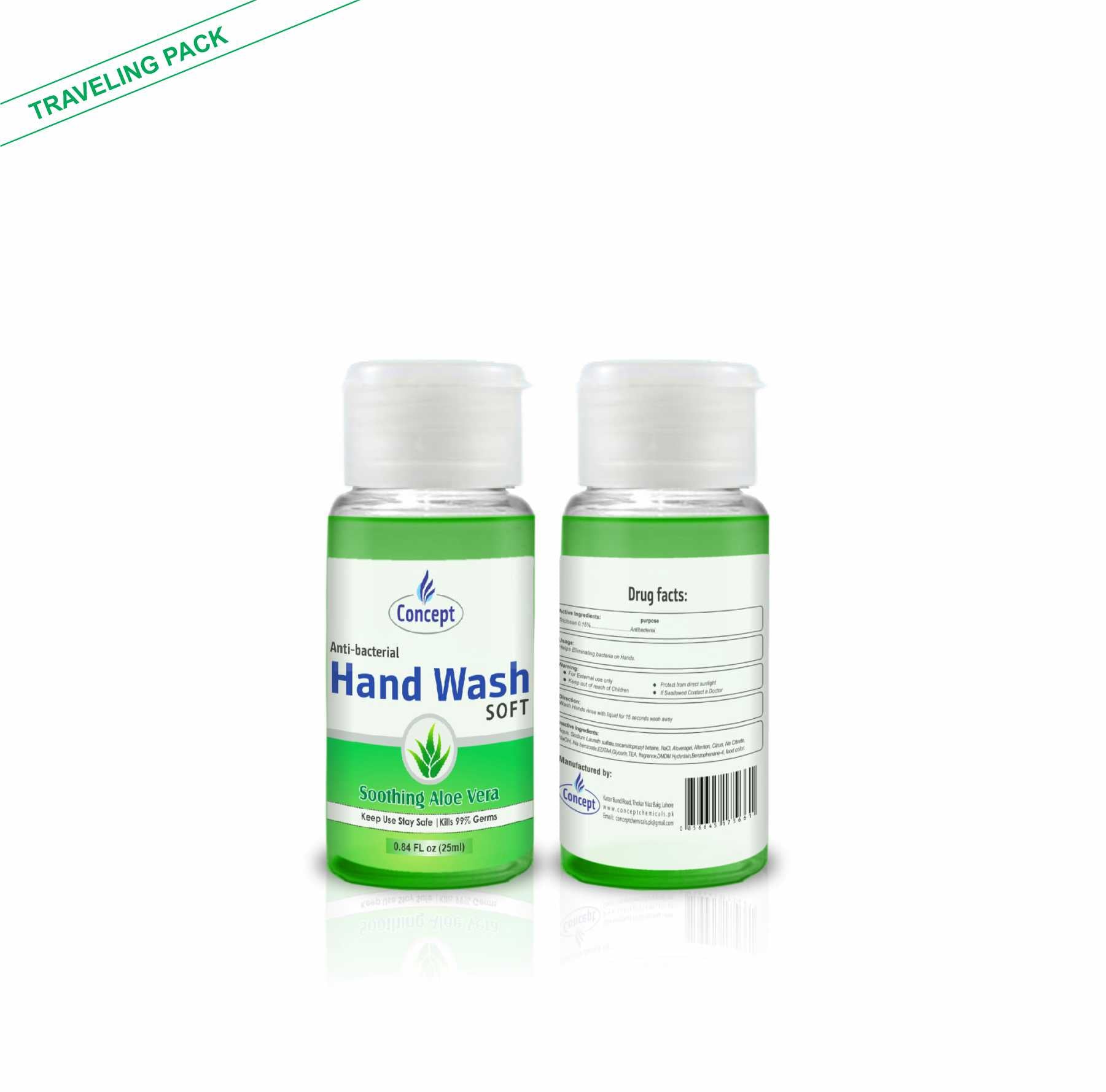 Aloevera Hand Wash Travelling Pack 30ML