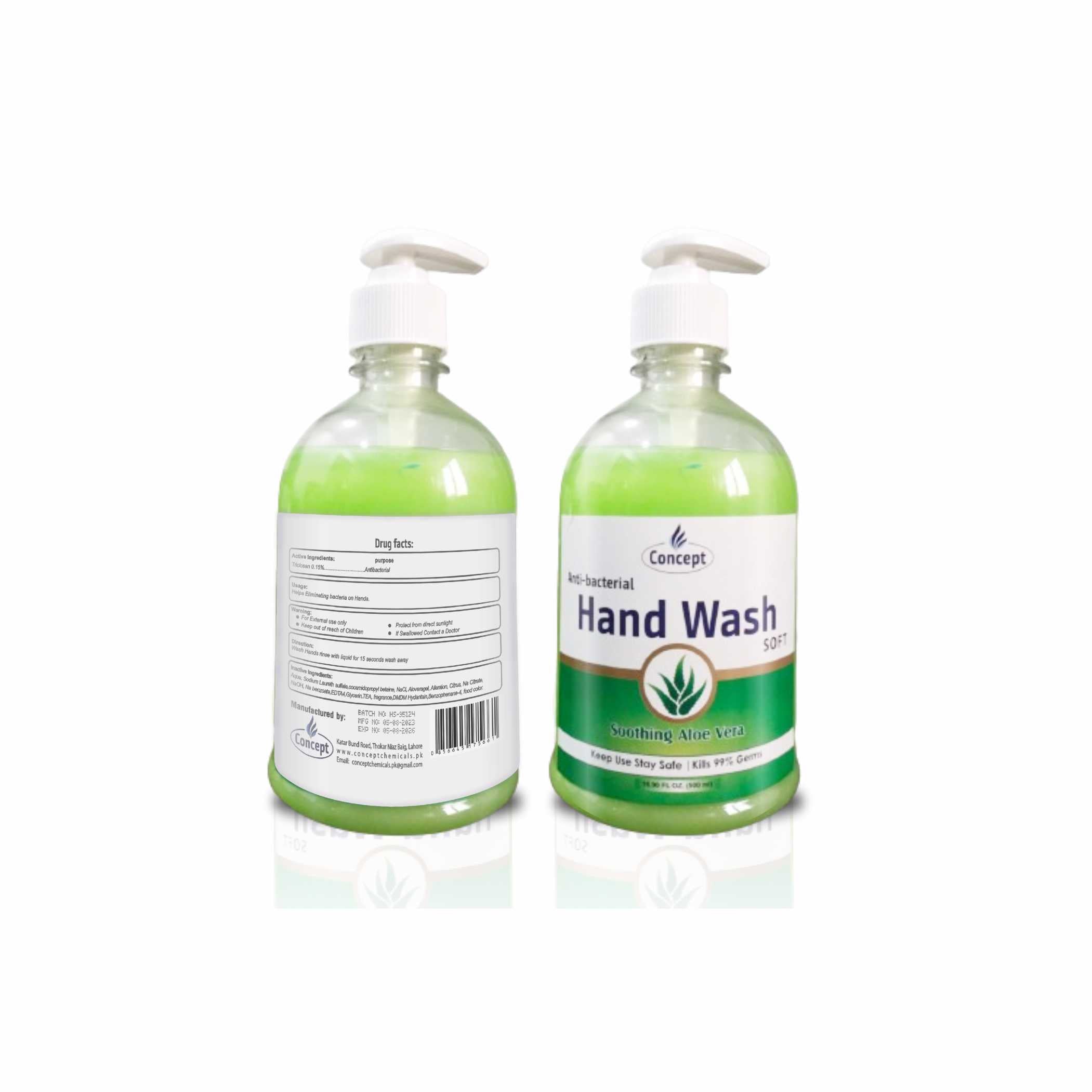 Hand Wash Pearl Aloevera 500ML