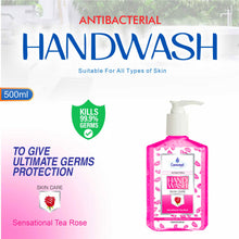 Hand Wash SQ Bottle Rose