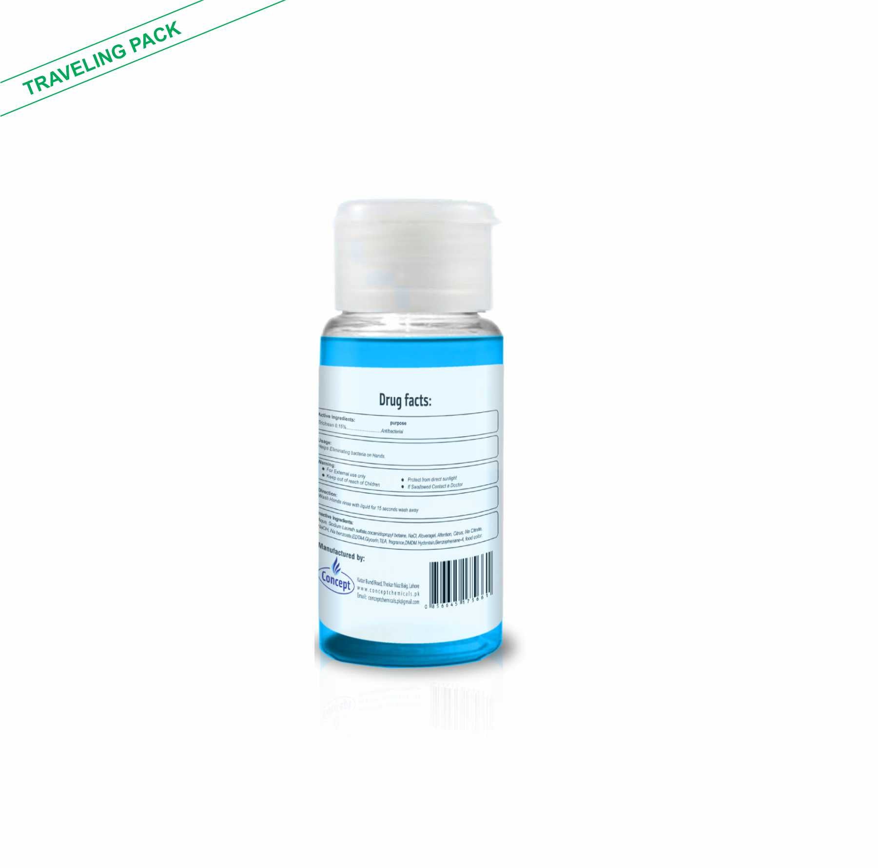 Aqua Blue Hand Wash Travelling Pack 30ML