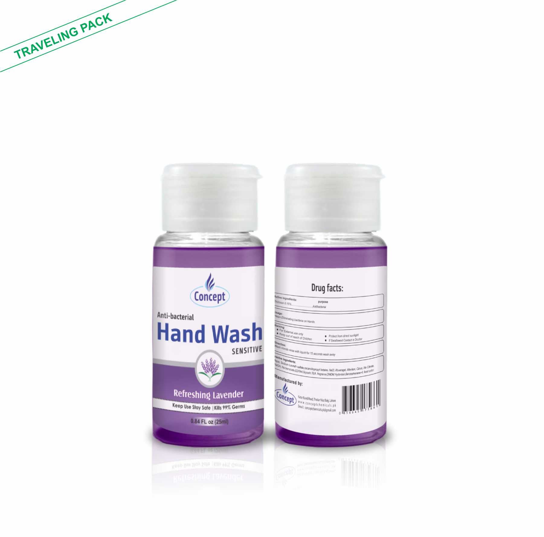 Lavender Hand Wash Travelling Pack 30ML
