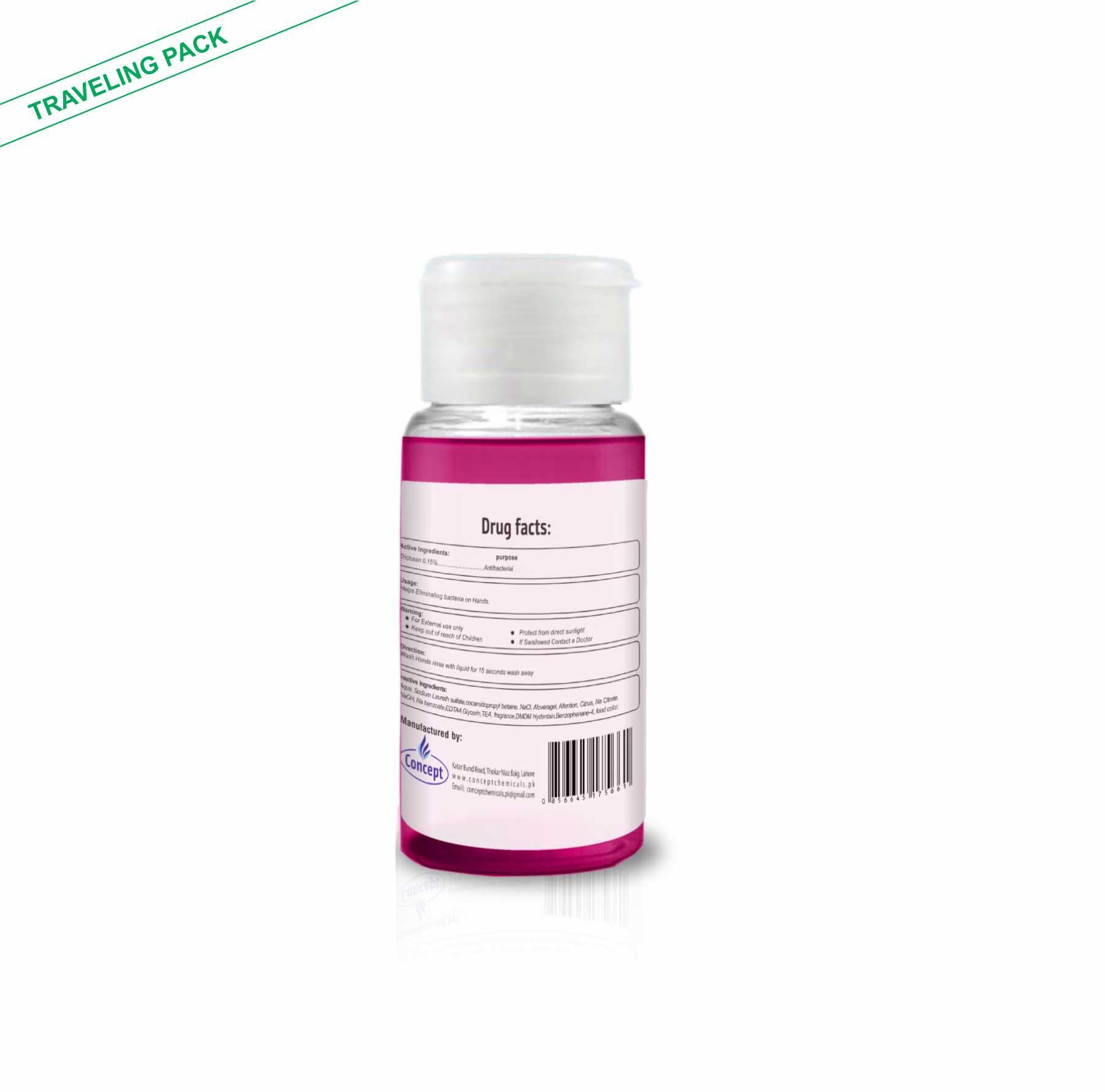 Rose Hand Wash Travelling Pack 30ML