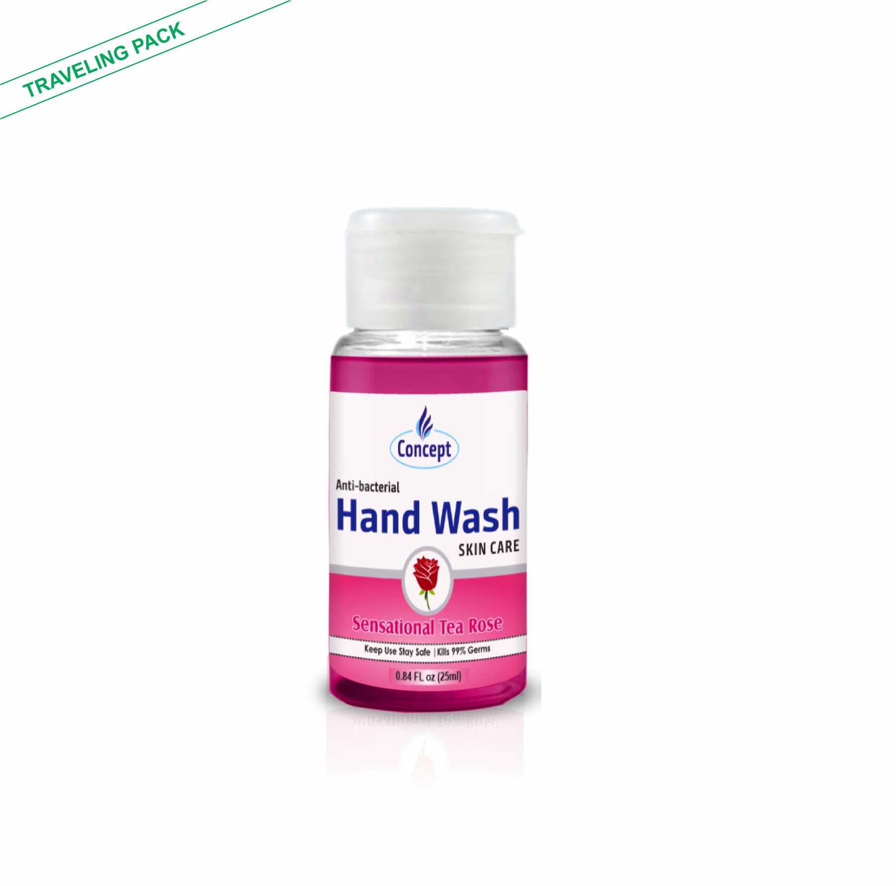 Rose Hand Wash Travelling Pack 30ML