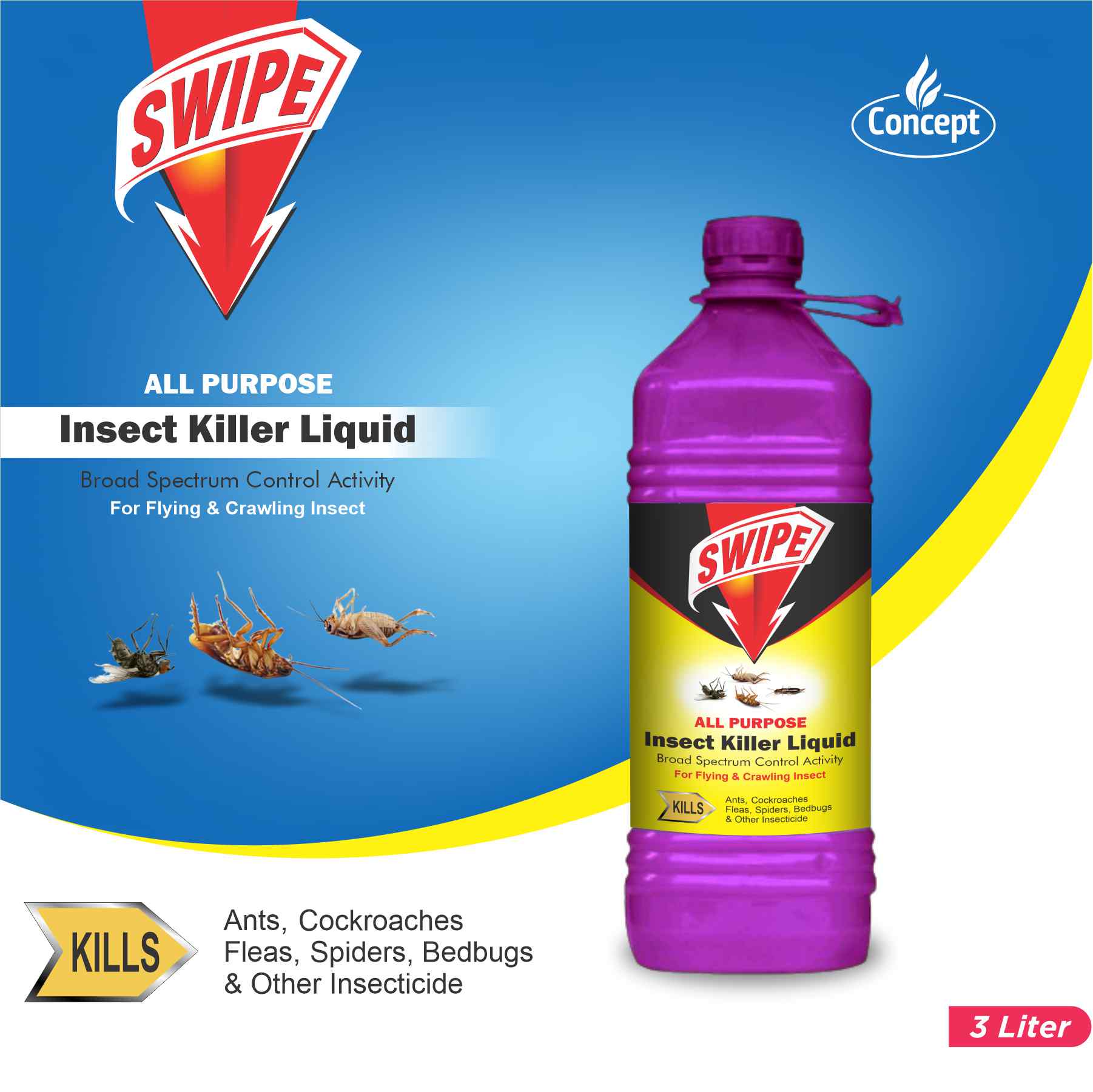 Insecticide Liquid 3 LTR