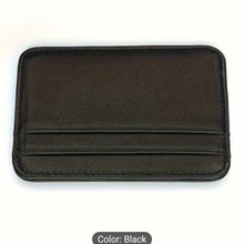 Luxury Leather Slim Wallet for Men  Minimalist Card Holder & Small Purse  Ultra-Thin & Compact Design