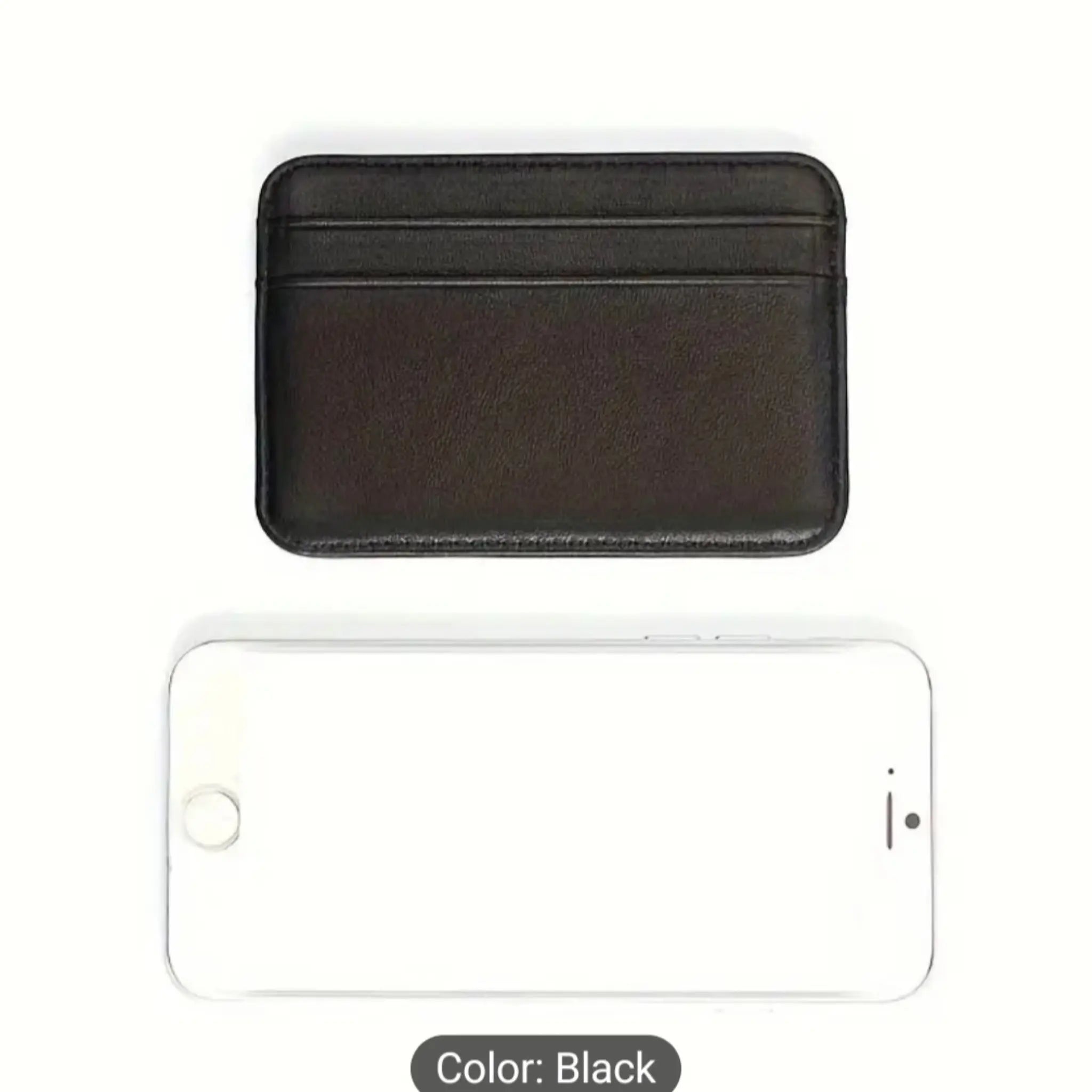 Luxury Leather Slim Wallet for Men Minimalist Card Holder & Small Purse
