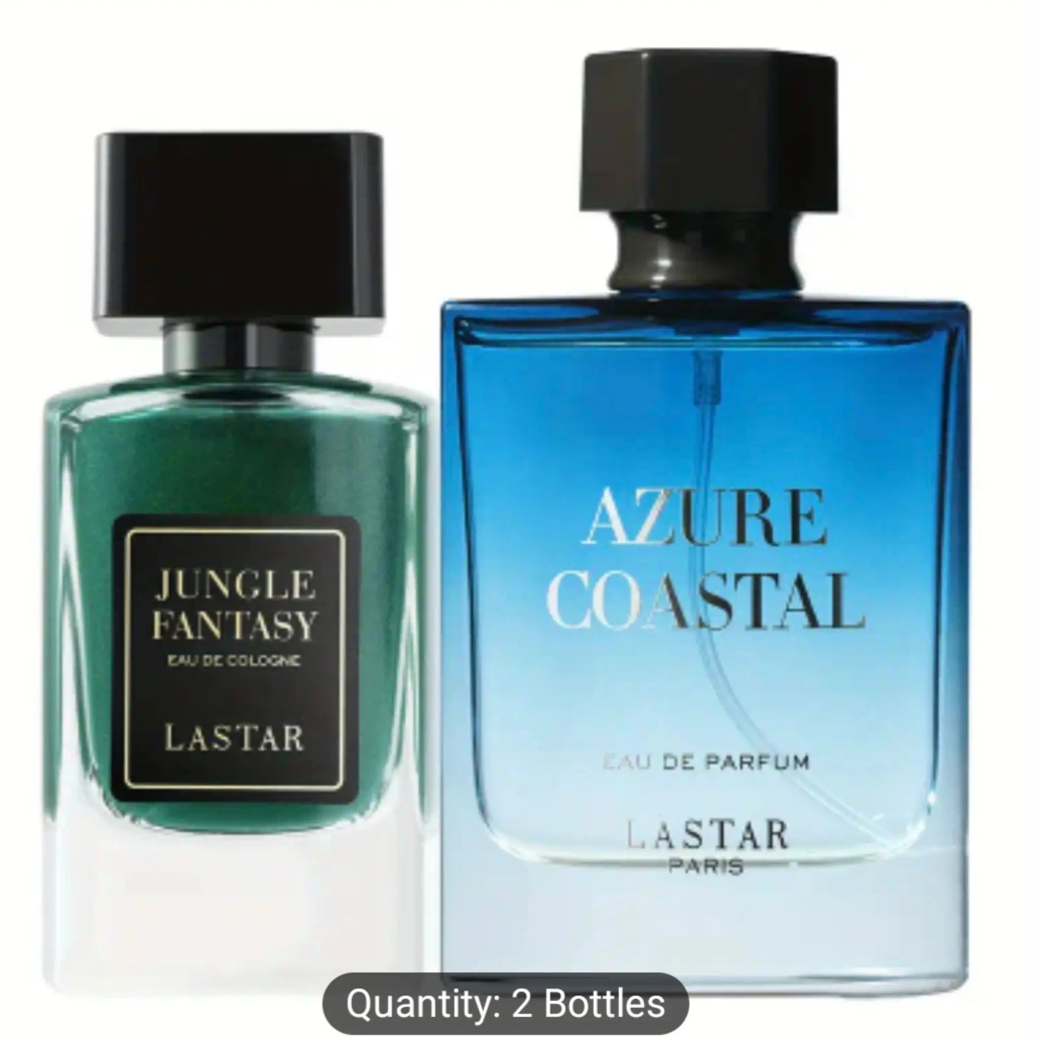 Luxury Men's Perfume Set - Lastar Jungle Fantasy & Azure Coastal