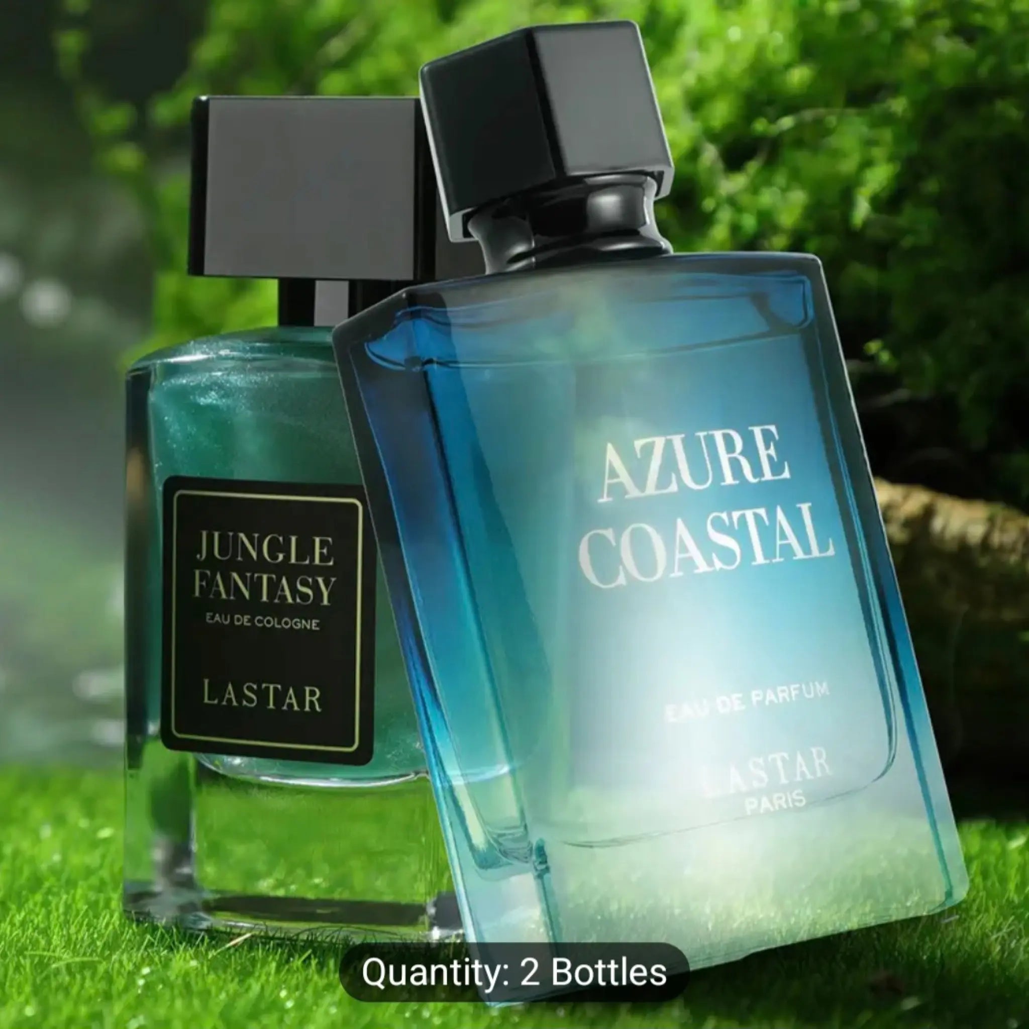 Luxury Men's Perfume Set - Lastar Jungle Fantasy & Azure Coastal
