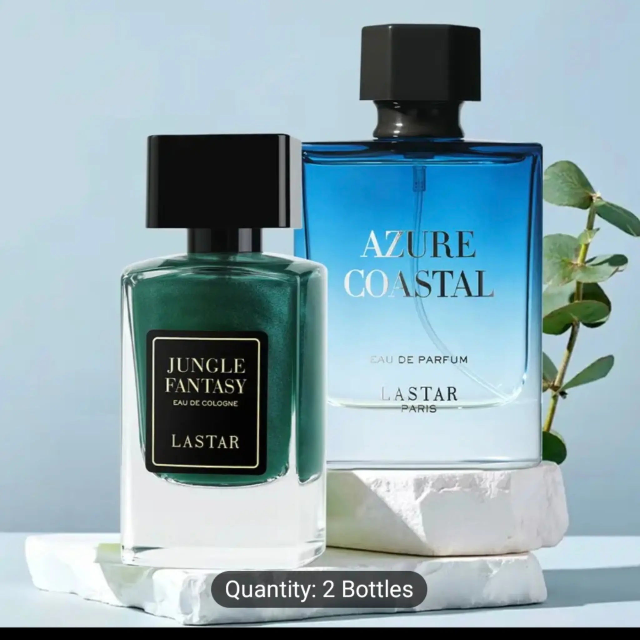 Luxury Men's Perfume Set - Lastar Jungle Fantasy & Azure Coastal