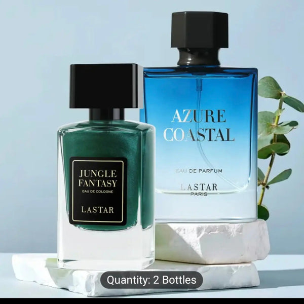 Luxury Men's Perfume Set - Lastar Jungle Fantasy & Azure Coastal