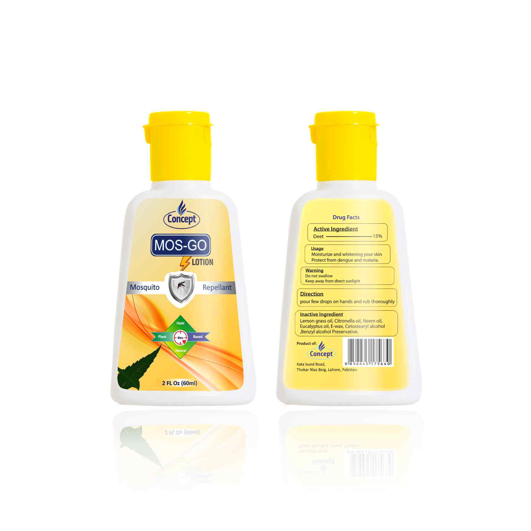 Mosgo Lotion 60ML (Mosquito Repellant)