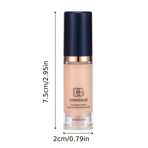 Imported Makeup Concealer Full Coverage Liquid Foundation  Waterproof & Long-Lasting Flawless Matte Concealer for Sensitive Skin