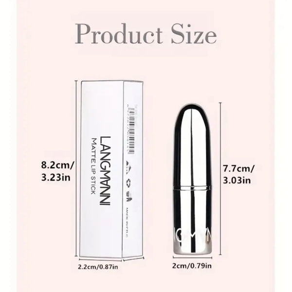 Imported Matte Lipstick Long Lasting Waterproof Lip Color  Langmanni Lipstick for Smooth & Bold Look