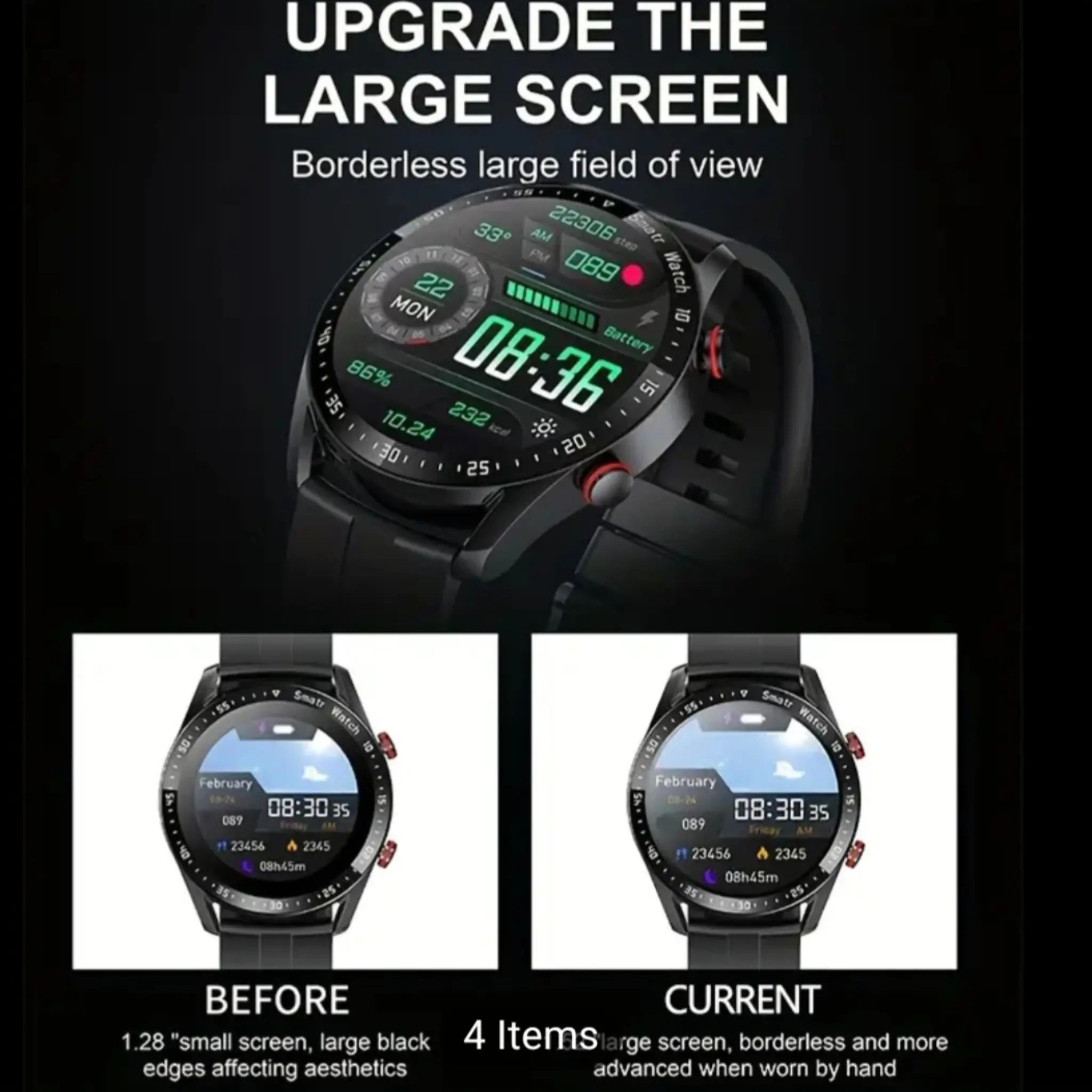 Men's IP67 Smartwatch with Wireless Calls
