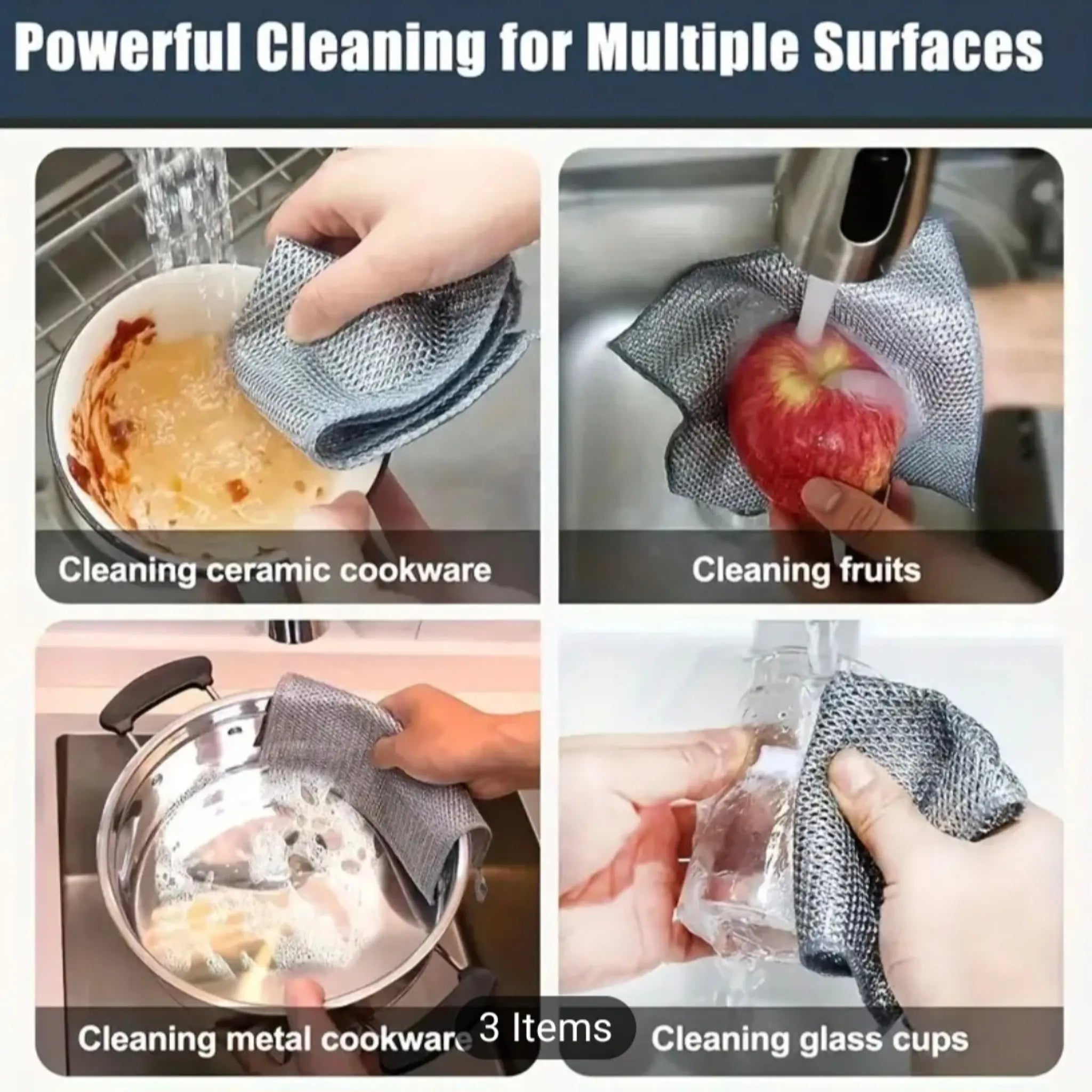 Multipurpose Wire Dishwashing