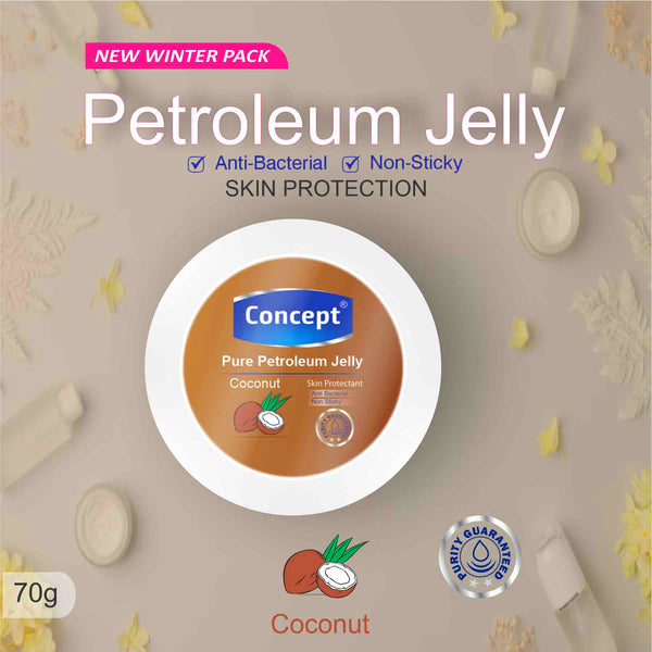 Petroleum Jelly Flat Bottle Coconut